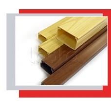 Миниканал 20x10 серия MEX (коричневый) Экопласт 77001B-2