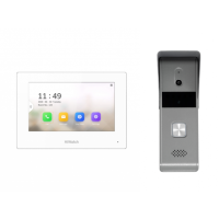 Комплект IP видеодомофона HiWatch DS-D100HKWF