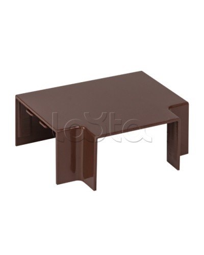 Угол T-образный (40х25) (4 шт) темное дерево EKF-Plast (tchd-40-25x4) в Орле Аксессуары для кабель-канала Pintop.ru