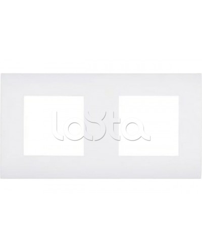 Накладка розетки телефонной или компьютерной 22,5х45 мм под рамку LK45 Экопласт (854204) в Орле Аксессуары для кабель-канала Pintop.ru