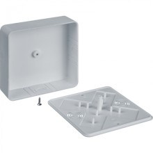Коробка распаячная открытого монтажа Navigator 93 412 NSS-DB-100-100-25-4-WH