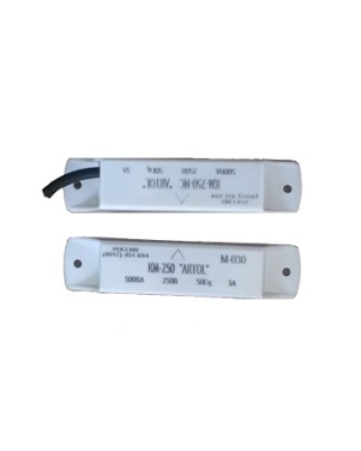 Датчик положения магнитогерконовый Магнито-Контакт КМ-250-NС ARTOL (c магнитом М-030) в Орле Извещатели охранные Pintop.ru