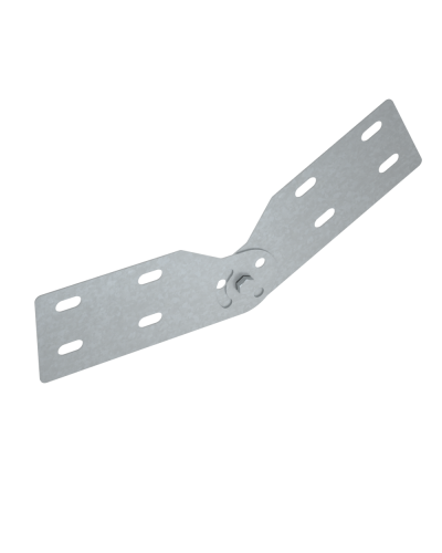 Шарнирный соединитель лестничного лотка 100 мм Быстрый монтаж КМ-Профиль (LSHS3) в Орле Аксессуары для лотков Pintop.ru