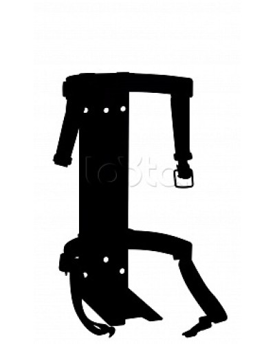 Кронштейн ПОЖТЕХНИКА КТР-8/9 на 2 ремнях (d180-185) для ОП/ОВП-8, ОП/ОВЭ-9 в Орле Аксессуары для огнетушителей Pintop.ru