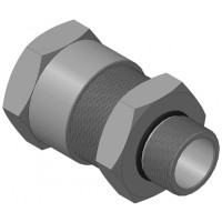 Кабельный ввод с резьбой G1 для открытой прокладки кабеля с проходным диаметром d=20-24 мм Спектрон КВН-24-М-G1