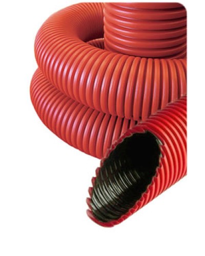 NR063 Гофрированные трубы для прокладки кабеля под землей с протяжкой D63 мм (внешн.) (801063) в Орле Труба гофрированная Pintop.ru