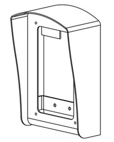 Комплект монтажный для блоков вызова БВД-406х, БВД-407х Vizit MKF-406 в Орле Аксессуары для многоабонентных систем Pintop.ru
