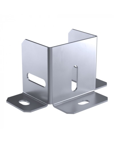 Универсальный ввод трассы лотков Стандарт INOX (AISI 316) 50х50 Промрукав (PR16.3695) в Орле Аксессуары для лотков Pintop.ru