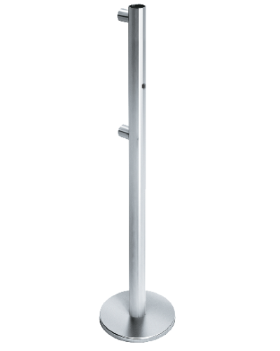 Стойка ограждения односторонняя Oxgard ВЗР2442.09.05 в Орле Ограждения Pintop.ru