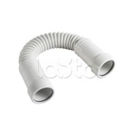 ТТ16 Поворот гибкий гофрированный труба-труба D16 мм (1уп=20шт) Экопласт (44316-20)
