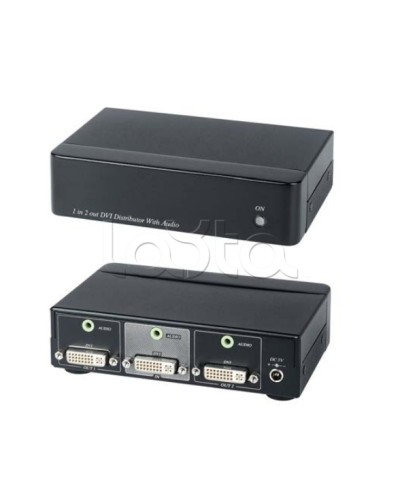 Усилитель-разветвитель DVI и аудио сигнала SC&T DD02A в Орле Видеоусилители, Модуляторы, Делители Pintop.ru