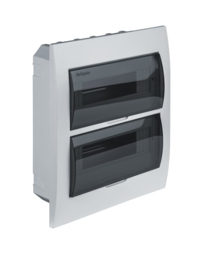 Коробка Navigator 93 808 NSS-DBI-24-WH-IP41 в Орле Боксы для автоматов Pintop.ru