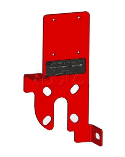 Кронштейн Спецавтоматика ЗД-50-46-И (для УКПЗА v1, v2) в Орле Затворы дисковые Pintop.ru