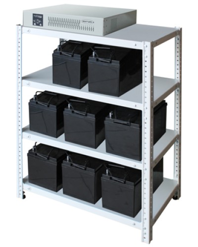 Стеллаж для АКБ Бастион 1,0х0,7х0,4-4П в Орле Электротехническое оборудование Pintop.ru