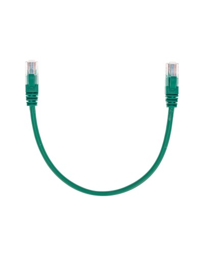 Патч-корд U/UTP, CAT 5e, RJ45-RJ45, 26AWG, LSZH, зеленый, 0,3м REXANT 02-0106-03 в Орле Патчкорды (медные) Pintop.ru