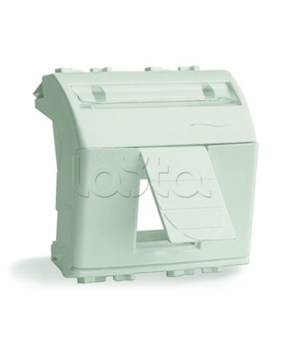 Адаптер для информационных разъемов Keystone, белый, 2 мод DKC 76613B в Орле Аксессуары для кабель-канала Pintop.ru