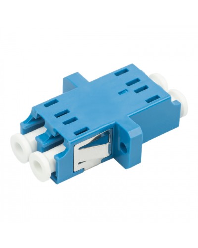 Адаптер оптический проходной LC-LC, OS2, дуплекс (duplex), синий Datarex DR-541102 в Орле Коммутационные изделия Pintop.ru