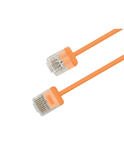 Патч-корд Hyperline PC-LPU-UTP-RJ45-RJ45-C6-3M-LSZH-OR в Орле Патчкорды (медные) Pintop.ru