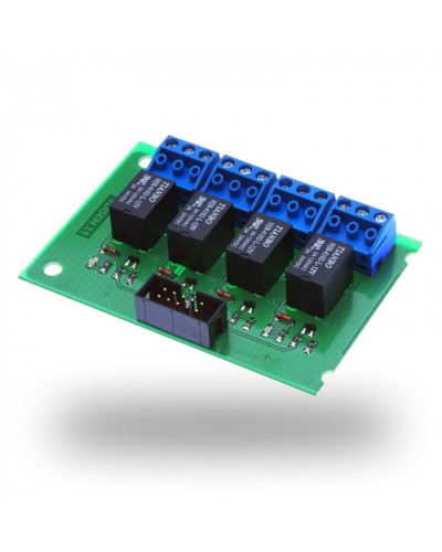 Расширитель релейный Parsec NMO-04 в Орле Сетевая СКУД Parsec Pintop.ru