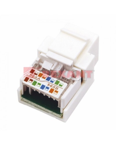 Гнездо вставка RJ-45 (Keystone Jack) CAT5e, ТИП-2 (10шт/уп) REXANT 03-1012 в Орле Коннекторы Pintop.ru