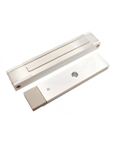 Электромагнитный замок с датчиком состояния двери ALeko ALM-400P (12В белый) в Орле Электромагнитные замки Pintop.ru