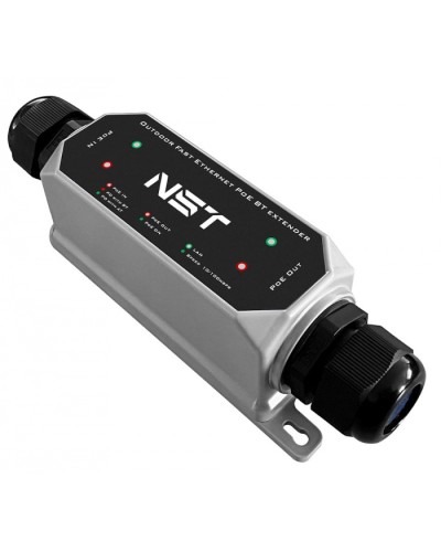 Уличный Ultra PoE удлинитель Fast Ethernet до 250м на 1 порт NST NS-EX-1FP/W в Орле Дополнительное оборудование для сетей Pintop.ru
