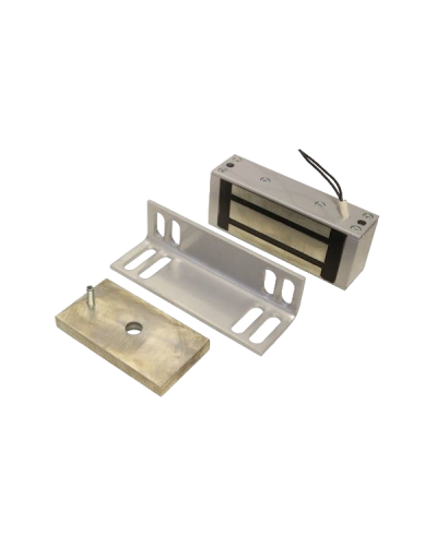 Замок электромагнитный Олевс М1-300 серый в Орле Электромагнитные замки Pintop.ru