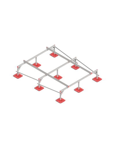 Опорная конструкция для установки оборудования TECHNORAPTOR FOOT 2500х3000 тип 1 HD КМ-профиль (KM-TR-F-SSEI-2500-3000-1 HD) в Орле Системы видеонаблюдения Pintop.ru