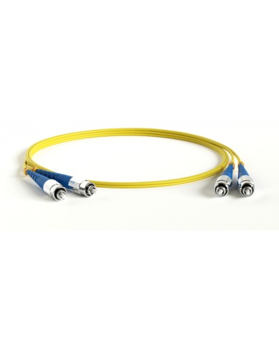 Патч-корд волоконно-оптический Hyperline FC-D2-9-LC/UR-LC/UR-H-50M-LSZH-YL в Орле Патч-корды оптические Pintop.ru