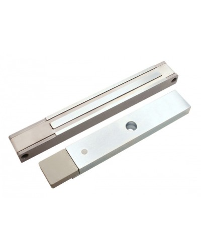 Электромагнитный замок с датчиком состояния двери ALeko ALM-200P (24В серый) в Орле Электромагнитные замки Pintop.ru