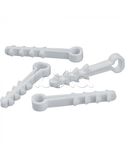 Дюбель-хомут Navigator 93 749 NCU-F-5-8-45-100-WH (100 шт/упак) в Орле Крепеж: Дюбели, шурупы, саморезы Pintop.ru