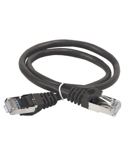 ITK Коммутационный шнур (патч-корд), кат.5Е FTP, 5м, черный (PC09-C5EF-5M) в Орле Патч-корды и пигтейлы Pintop.ru