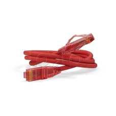 Патч-корд RJ45-RJ45, 4 пары, UTP, кат.5е, LSZH (2м) Hyperline PC-LPM-UTP-RJ45-RJ45-C5e-2M-LSZH-RD