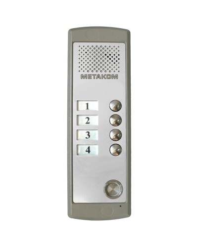 Блок вызова домофона Метаком MK4-K-TM в Орле Блоки вызова многоабонентные Pintop.ru