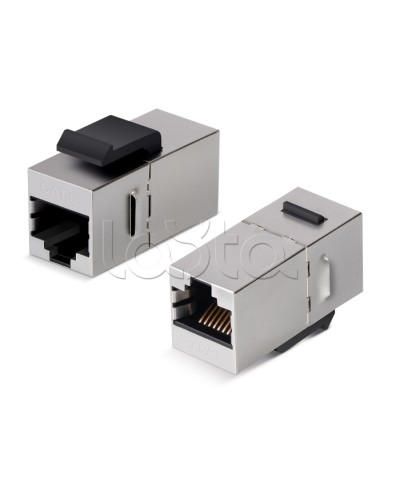 Проходной адаптер Keystone RJ45-RJ45 Cabeus (CA-KJ-8P8C-C6-SH) в Орле Коннекторы Pintop.ru