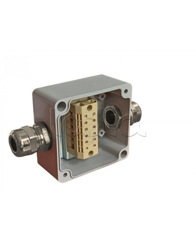 Коробка пылевлагонепроницаемая клеммная G366 А МВ К АЯКС IP66/IP65, 82x80x55 Магнито-контакт в Орле Распределительные коробки Pintop.ru