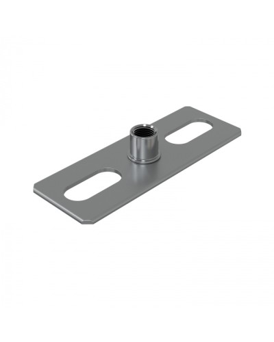 Пластина опорная с гайкой М8 (1уп=150шт) Экопласт (59920) в Орле Аксессуары для лотков Pintop.ru