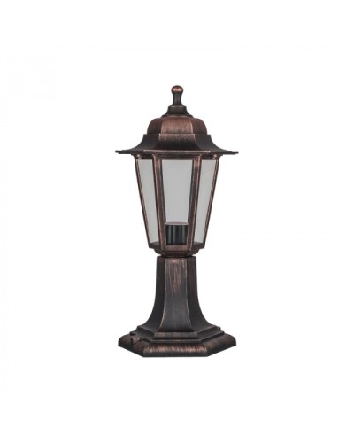 Светильник Navigator 80 475 NOF-PG34-003-IP44-E27 ( 6 граней черный под медь) в Орле Светильники Pintop.ru