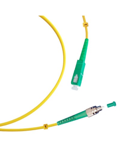 Шнур оптический simplex FC/APC-SC/APC 9/125 sm 20м LSZH Cabeus FOP(s)-9-FC/APC-SC/APC-20m в Орле Патч-корды оптические Pintop.ru