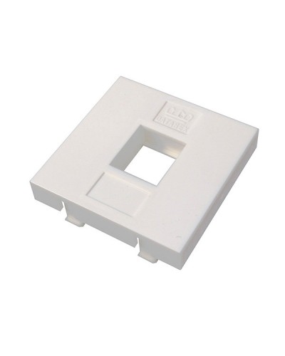 Адаптер Mosaic 45 х 45 мм для модуля Keystone, 1 порт, белый Datarex DR-5301 в Орле Коммутационные изделия Pintop.ru