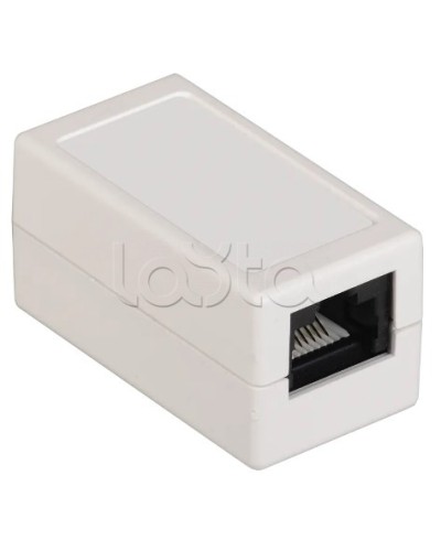 Проходной адаптер кат. 6 UTP тип RJ45-RJ45 ITK CS70-1C06U в Орле Проходные адаптеры RJ-45 и разветвители Pintop.ru