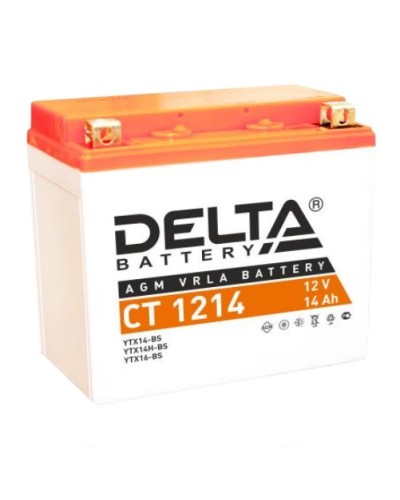 Аккумулятор АКБ 12 - 14 Delta CT 1214 в Орле Электротехническое оборудование Pintop.ru