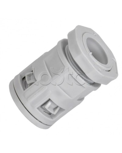 ELASTA Муфта вводная для гофрированных труб MVN25 IP40 IEK (ET-TA00D-MVN-025-K41-025) в Орле Повороты, муфты, тройники Pintop.ru