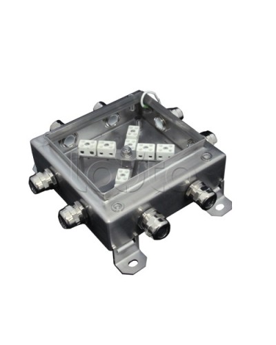 Коробка монтажная огнестойкая Гефест КМ-О (16к*10,0)-IP66 1515нерж, 8 вводов в Орле Распределительные коробки Pintop.ru