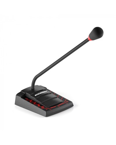 Пульт громкого оповещения STELBERRY F-702 в Орле Микрофонные консоли и микрофоны Pintop.ru