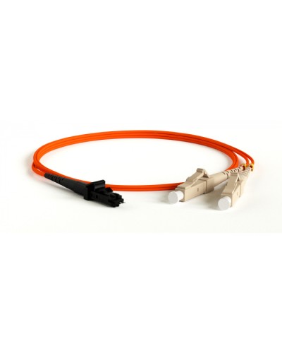 Патч-корд волоконно-оптический Hyperline FC-D2-50-LC/PR-MTRJM/PR-H-3M-LSZH-OR в Орле Патч-корды оптические Pintop.ru