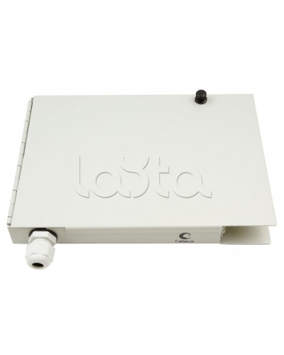 Бокс оптический настенный 19 на 8 SC/LC портов Cabeus JJT-8-SC в Орле Кросс оптический Pintop.ru