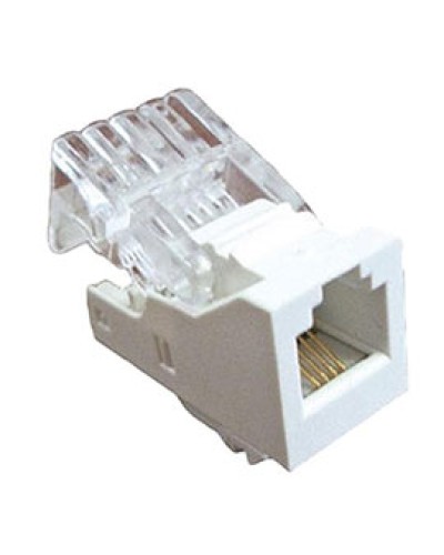 Экопласт RJ-12 Модуль инф. розетки 110/Krone, бел., LK45 в Орле Аксессуары для кабель-канала Pintop.ru