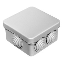 Коробка распределительная 40-0300м для о/п безгалогенная (HF) 100х100х50 (8шт/уп) Промрукав (40-0300м)