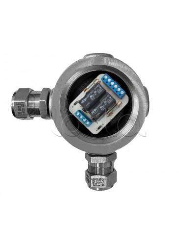 Магнито-Контакт УК-ВК-Ех-24 АЯКС У, с двумя кабельными вводами Ех МКВМ 20 в Орле Комутационные взрывозащищенные коробки Pintop.ru